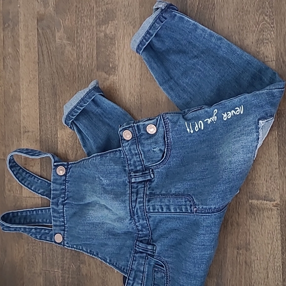 Zara Bottoms Zara Denim Overalls With Patches Poshmark